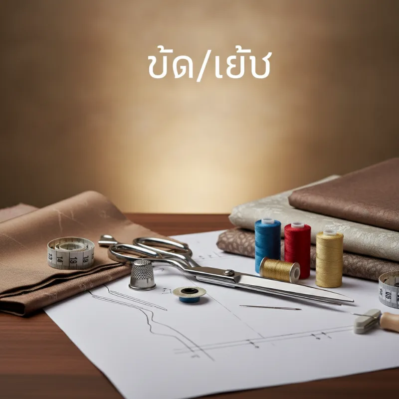 บริการงานตัด/เย็บ
