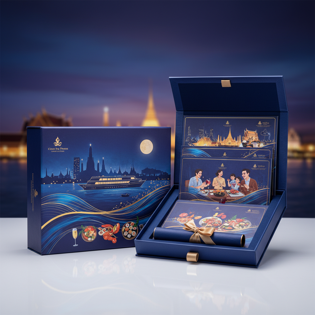 แพ็กเกจดินเนอร์ล่องเรือแม่น้ำเจ้าพระยา