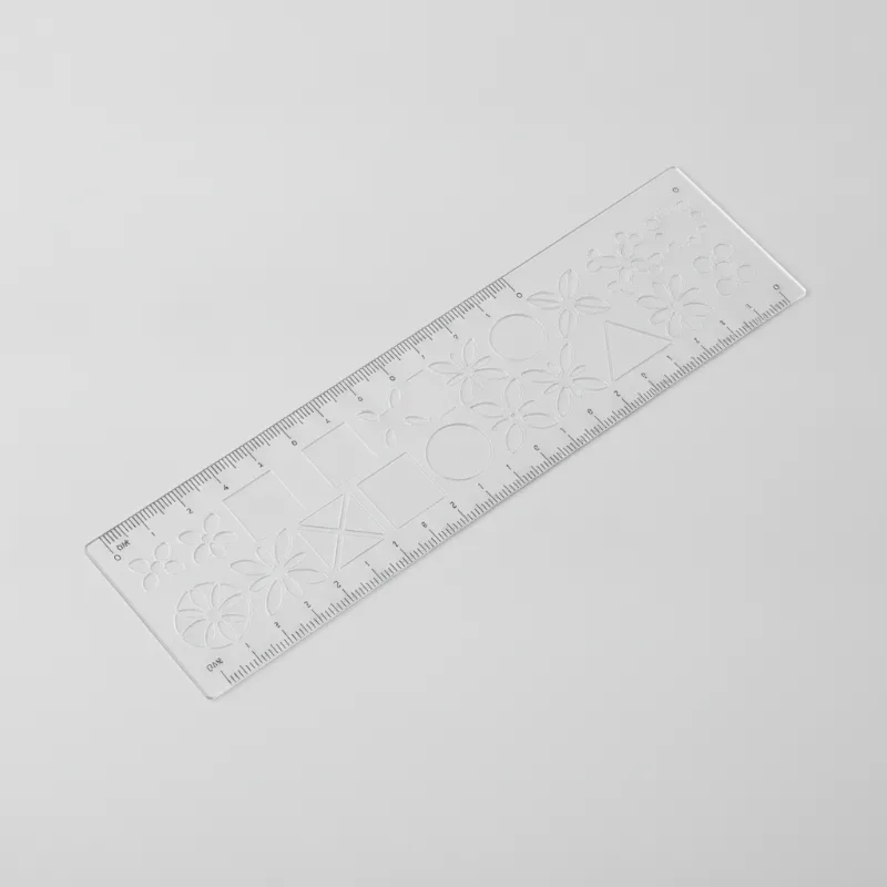 ไม้บรรทัดลายฉลุ