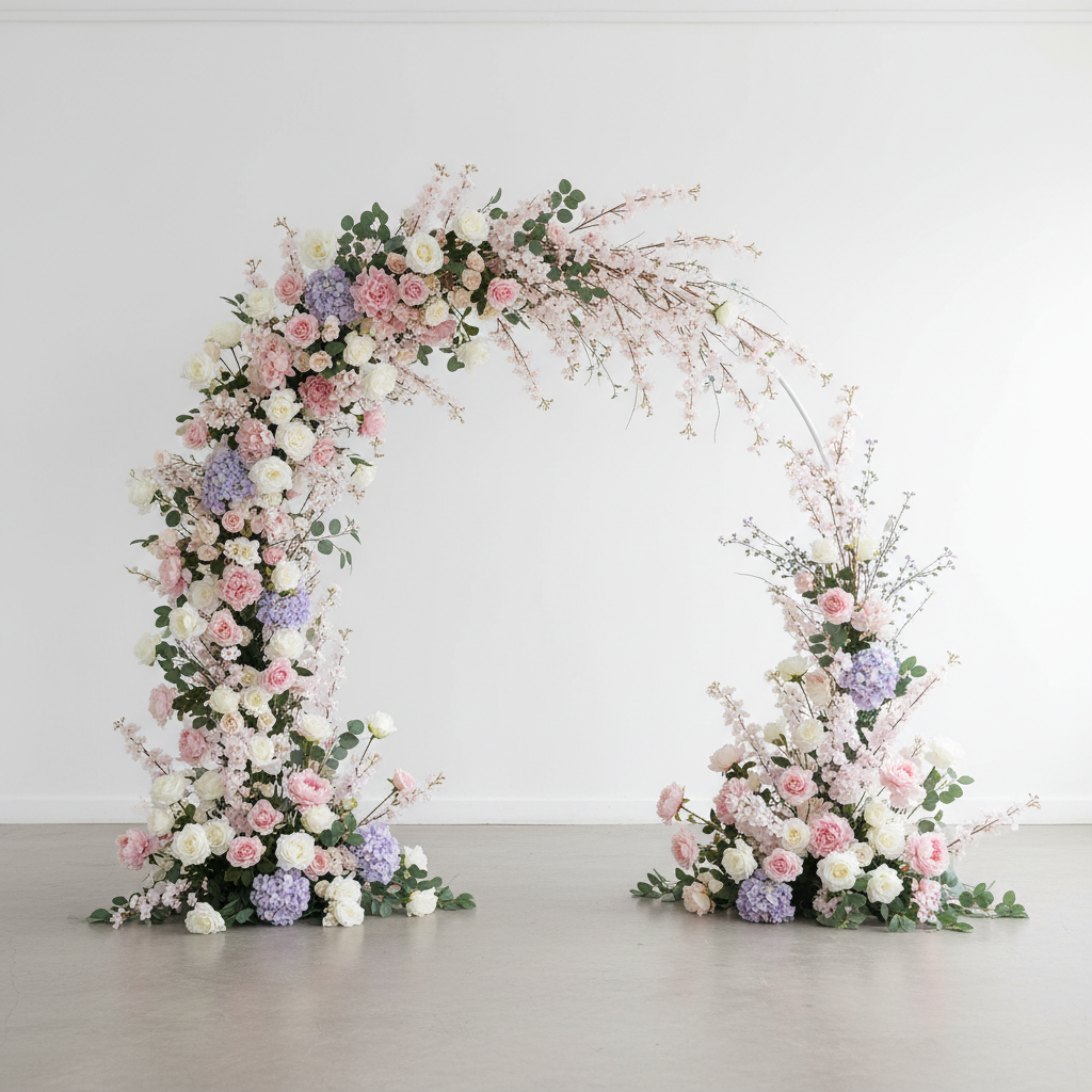 ออกแบบและจัดทำซุ้มดอกไม้ (Flower Arch)