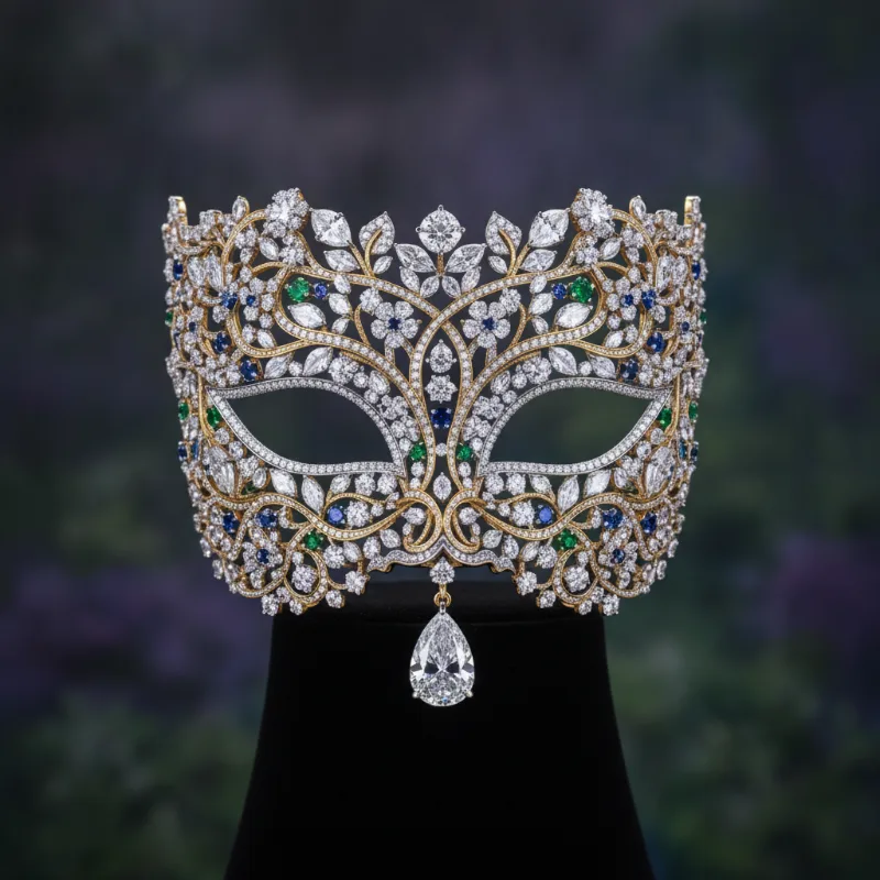 หน้ากากเพชร The Secret Diamond Garden