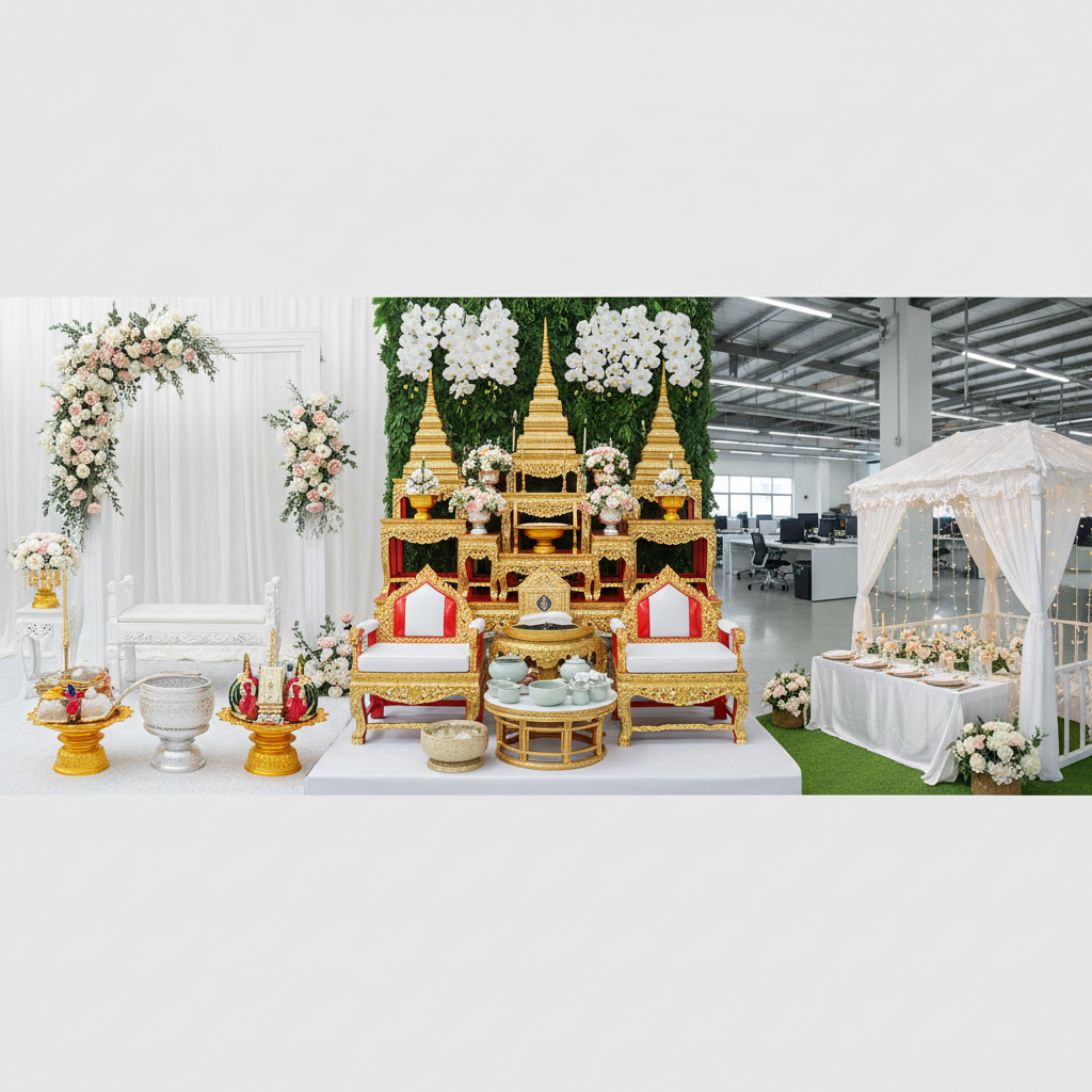 เนรมิตงานแต่งและงานทำบุญให้สมบูรณ์แบบโดยทีมงานมืออาชีพ