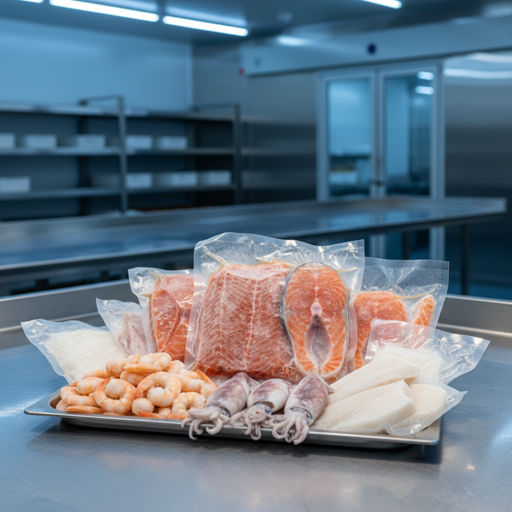 อาหารทะเลแช่แข็งคุณภาพพรีเมียม นำเข้าจากแหล่งที่ดีที่สุด