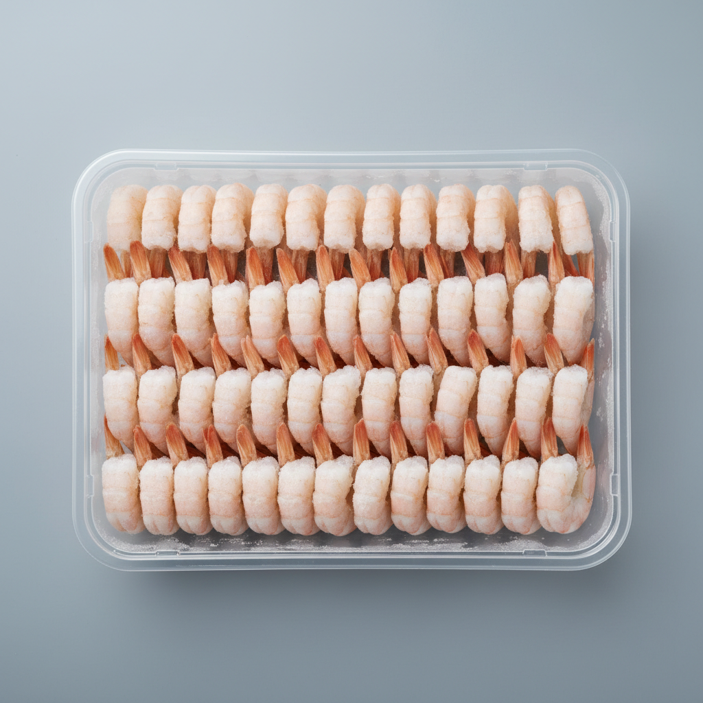 กุ้งขาวแช่แข็งคัดไซส์พิเศษ (Graded Frozen White Shrimp)