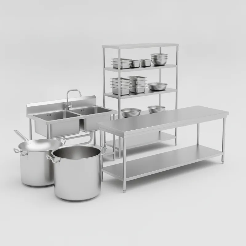 อุปกรณ์เครื่องครัวสแตนเลสอุตสาหกรรม (Industrial Stainless Kitchenware)