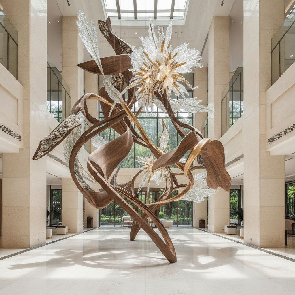 Decorative Art Installations (งานประติมากรรมและศิลปะจัดวางตกแต่ง)