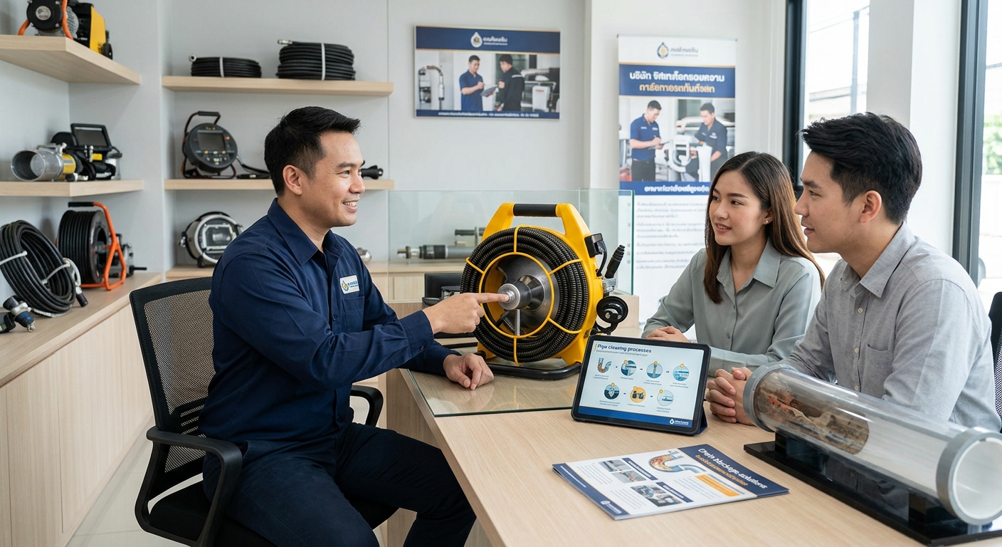 บริการแก้ไขท่อตันทุกชนิด