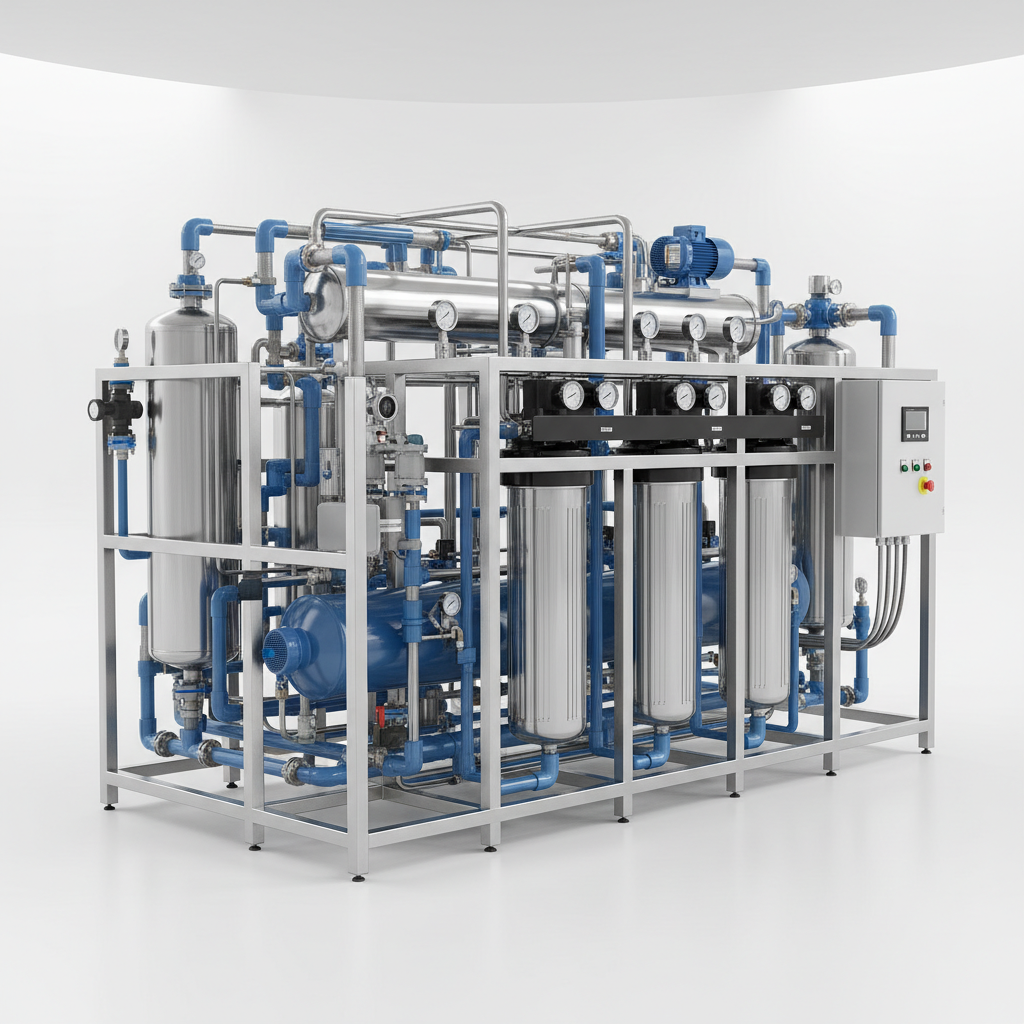 ระบบกรองน้ำอุตสาหกรรมขนาดใหญ่