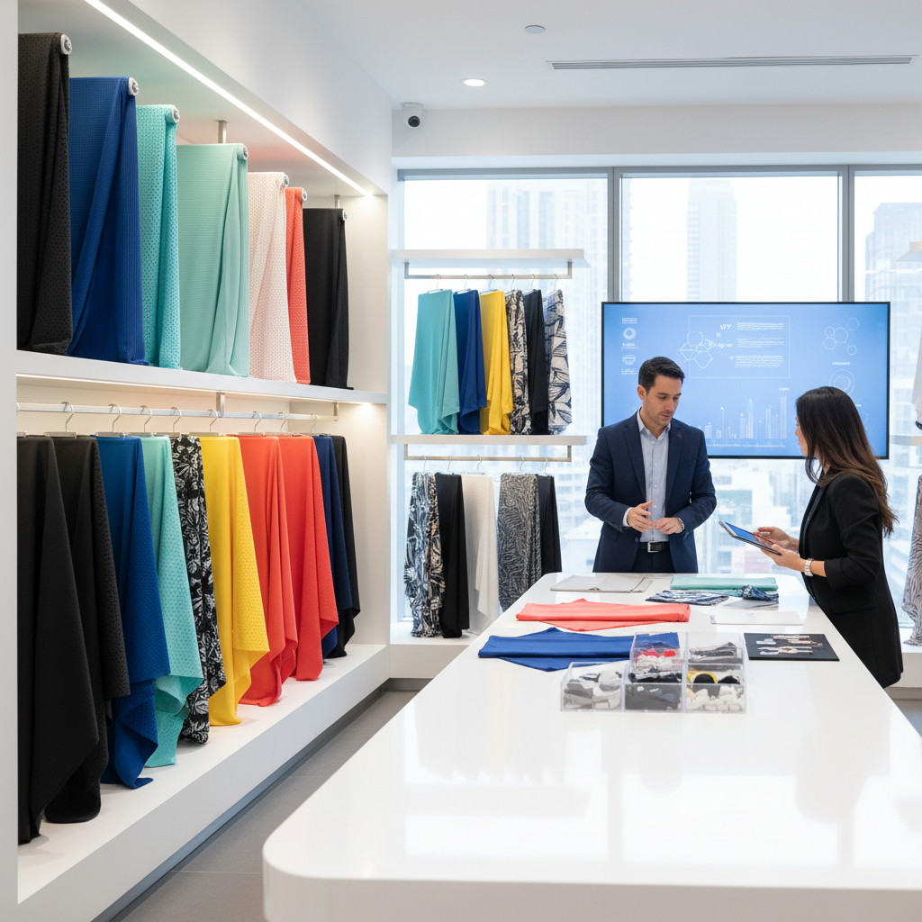 วัตถุดิบและผ้าสำหรับผลิตชุดว่ายน้ำ