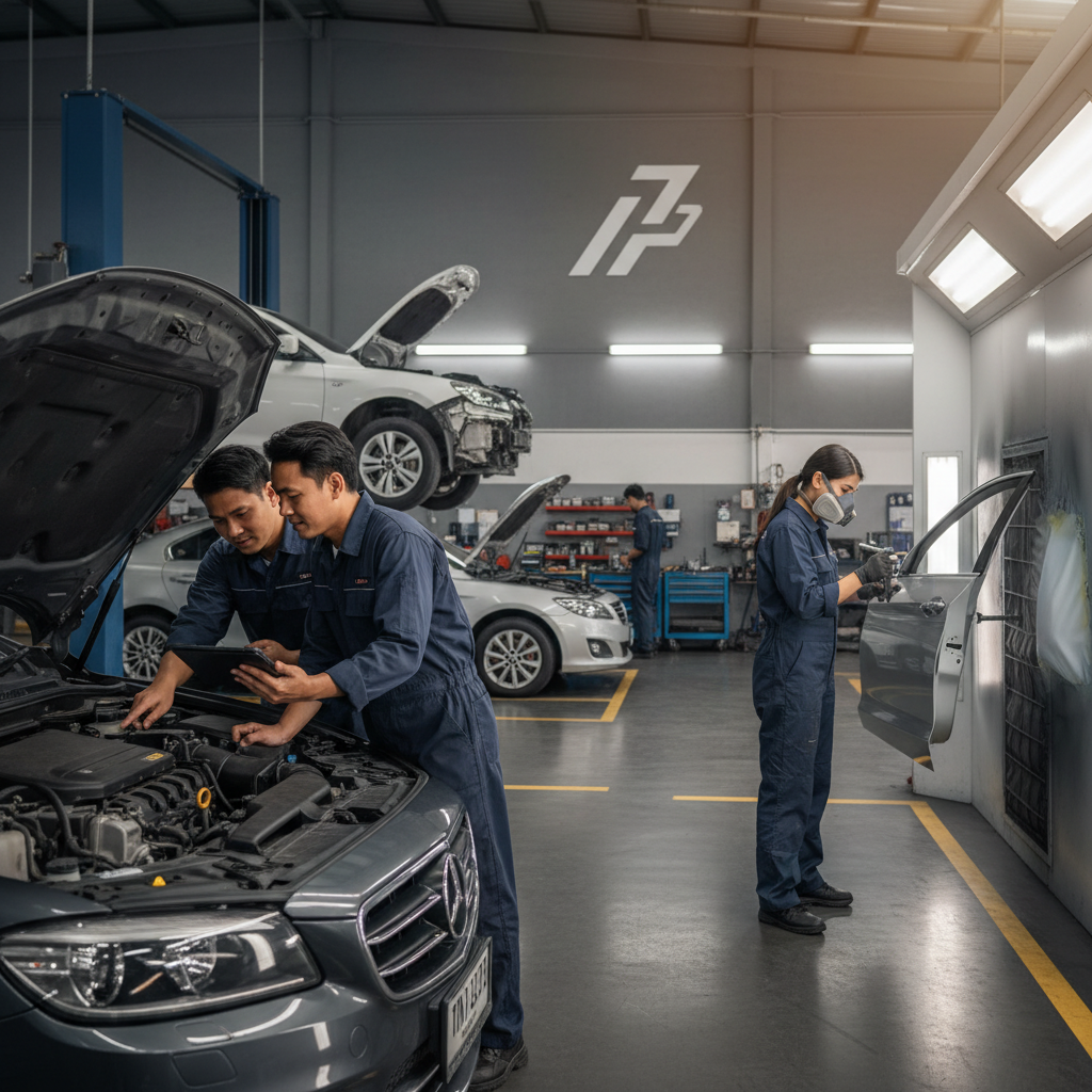 เรื่องราวของเรา อู่ซ่อมสีรถยนต์นวมินทร์ ทำสีรถยนต์ญี่ปุ่น รถยนต์ยุโรป