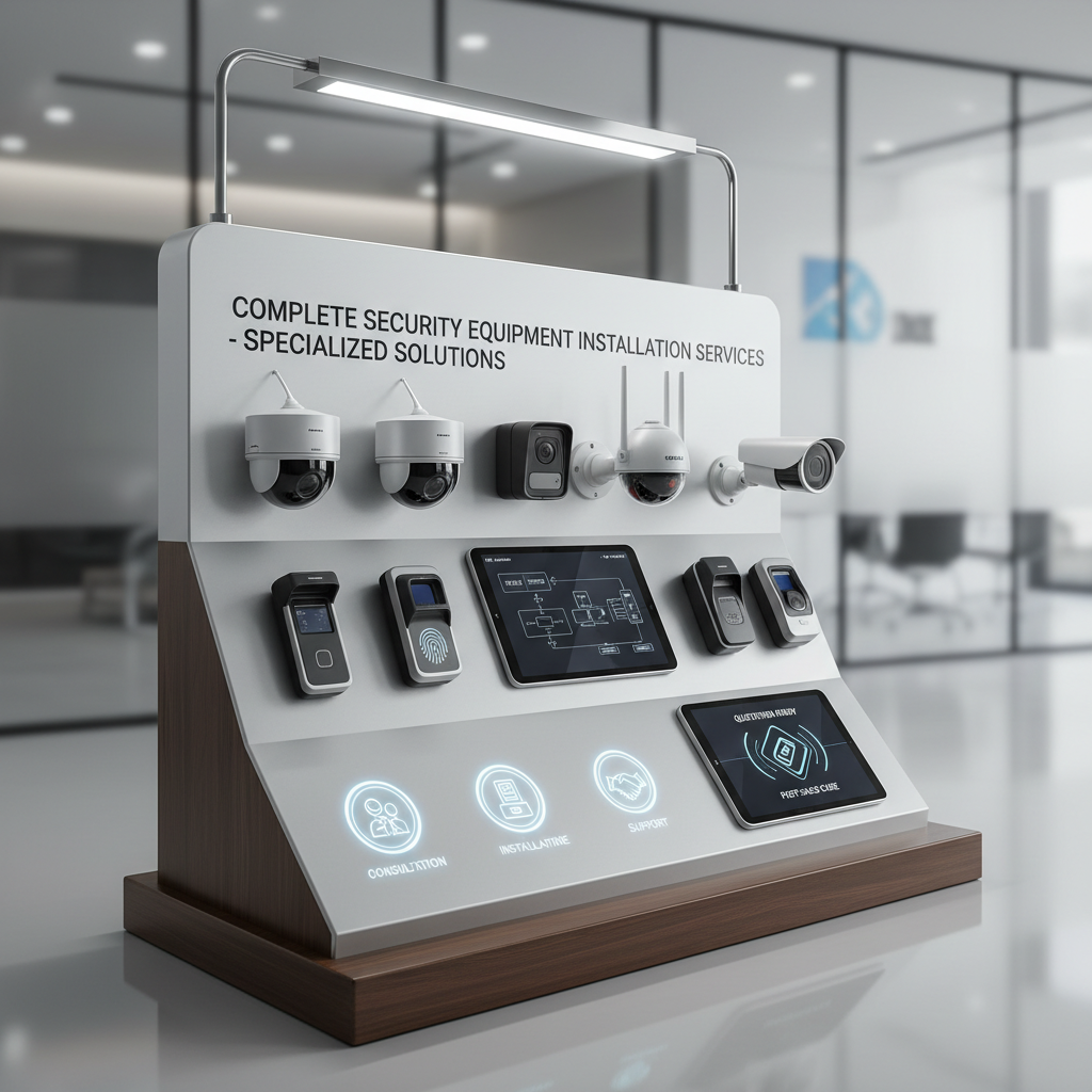 บริการติดตั้งอุปกรณ์รักษาความปลอดภัยแบบครบวงจร ตัวเลือกสำหรับงานเฉพาะ