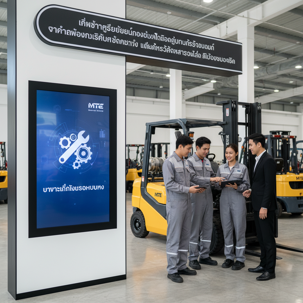 บริการติดตั้งและซ่อมบำรุง