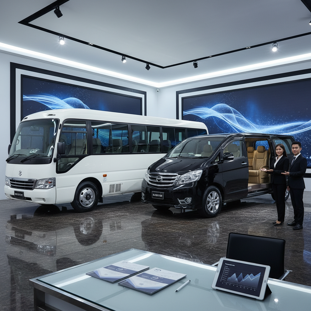 บริการเช่ารถมินิบัส 20 ที่นั่ง และรถตู้ VIP 10 ที่นั่ง