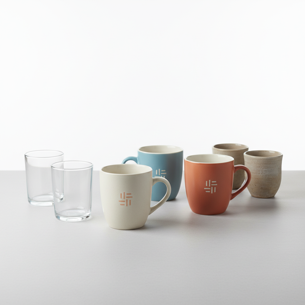 แก้ว แก้วเซรามิค แก้วมัค MUG แก้วใสราคาถูก สินค้าพรีเมี่ยม แก้วเซรามิคพิมพ์โลโก้  ร้านขายปลีกเครื่องดินเผาเครื่องแก้วและเครื่องครัว — สินค้าหลัก