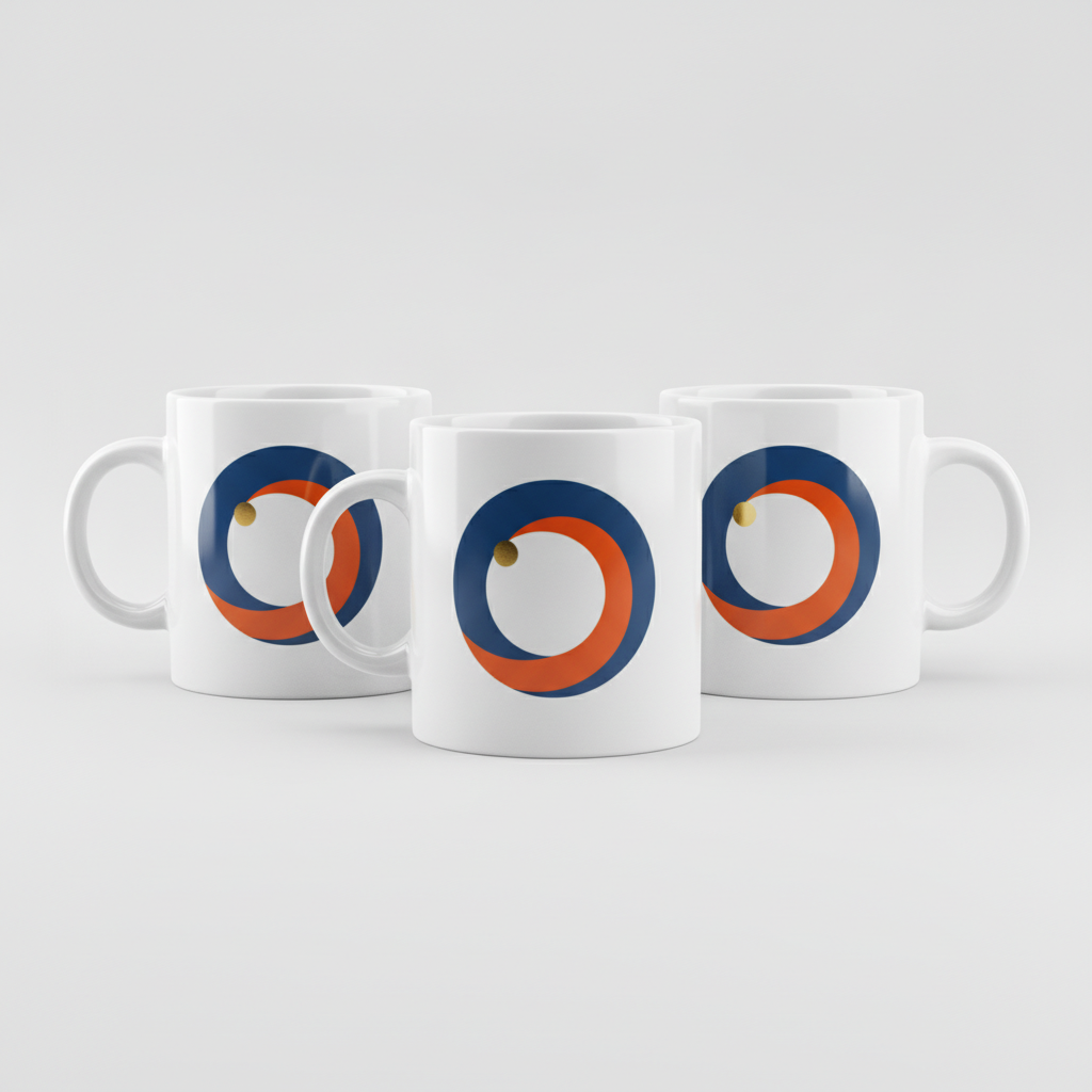 แก้วเซรามิคพิมพ์โลโก้พรีเมี่ยม (Premium Ceramic Mugs)