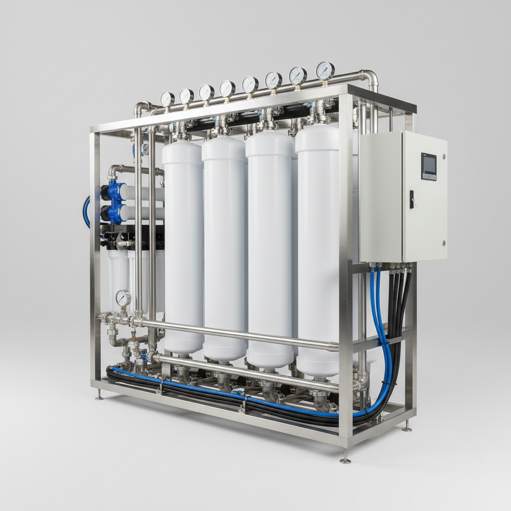 ระบบเครื่องกรองน้ำ RO อุตสาหกรรม (Reverse Osmosis)