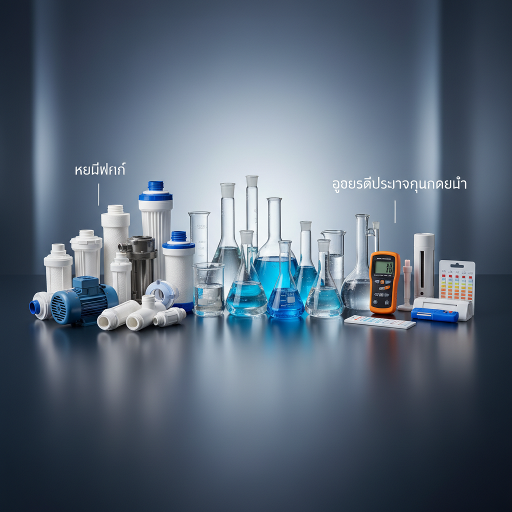 จำหน่ายเคมีภัณฑ์ อะไหล่ และอุปกรณ์ตรวจสอบคุณภาพน้ำ