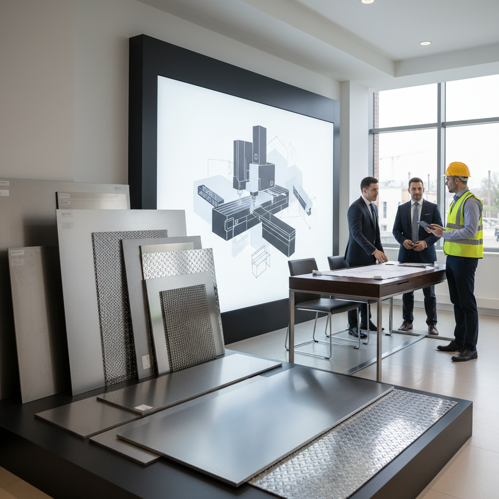 เหล็กแผ่นและบริการตัดพับ