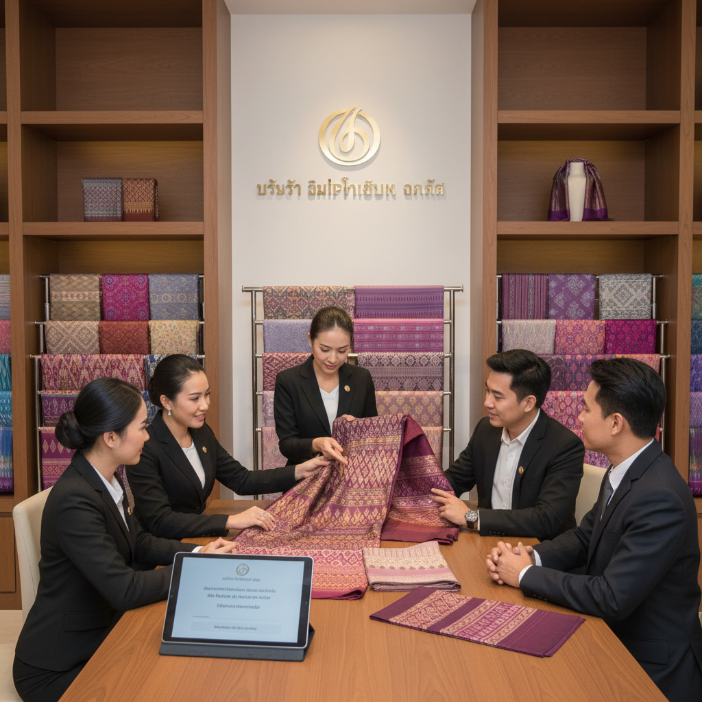 รู้จักทีมขายของเรา บริษัท วีไอพีไทยซิลค์ จำกัด