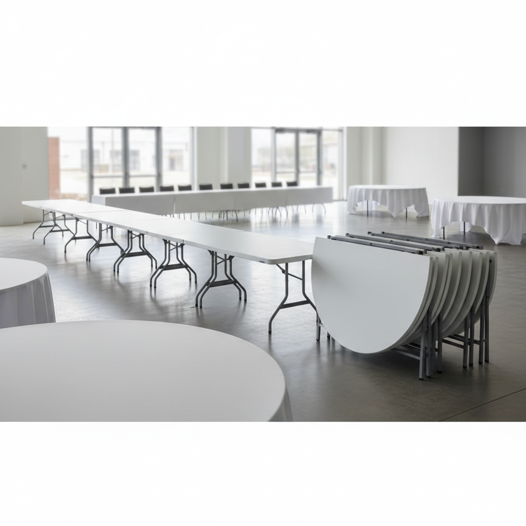 โรงงานผลิตโต๊ะและเก้าอี้อเนกประสงค์ มาตรฐานความทนทานระดับสากล