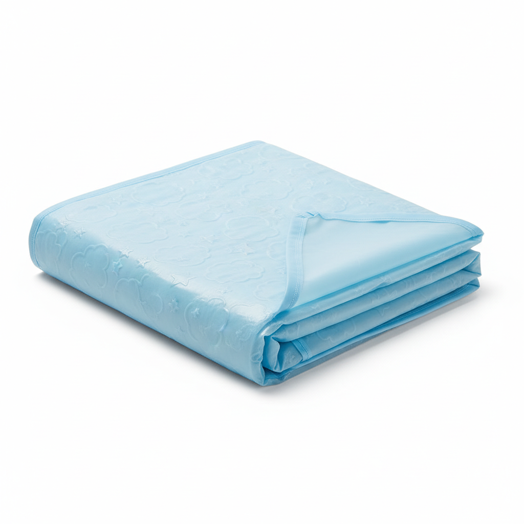 ผ้าพลาสติกปูรองที่นอนเด็ก