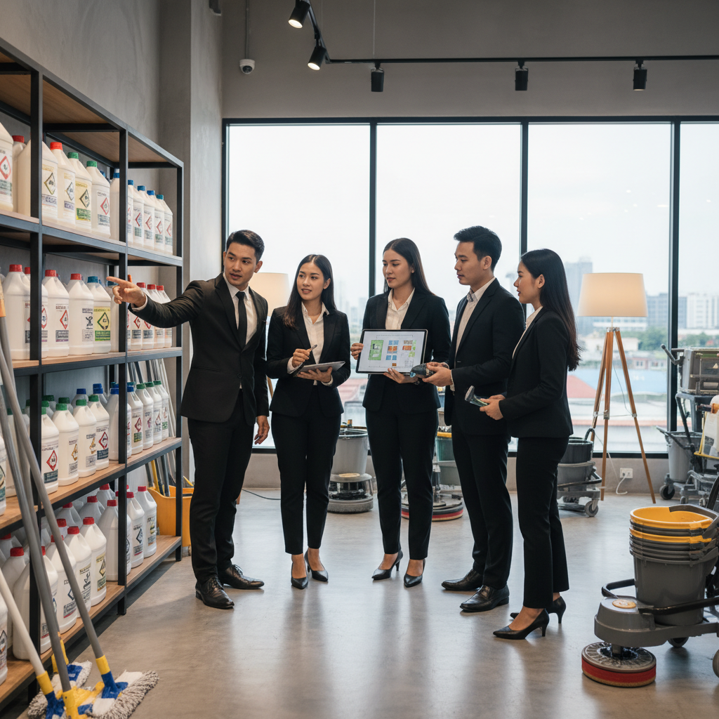 ทีมที่ดูแลการสั่งซื้อของคุณ บริษัท คลีนดี ไทย จำกัด