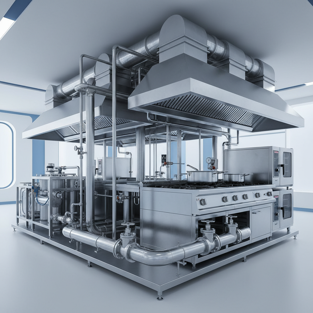 บริการวางระบบครัวสำหรับโรงแรมและโรงงานอุตสาหกรรม (Hotel & Industrial Kitchen Solution)