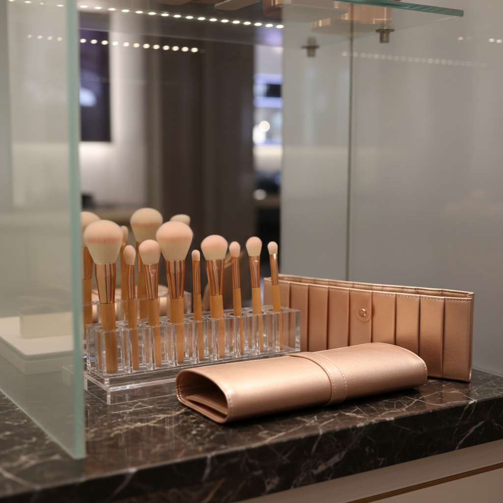 Rose Gold Brush Set