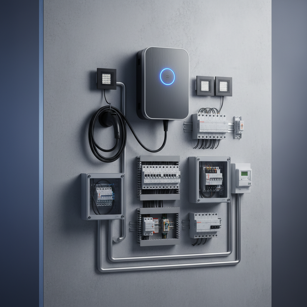 EV Charger & Comprehensive Electrical System (ระบบชาร์จรถยนต์ไฟฟ้าและระบบไฟฟ้าครบวงจร)