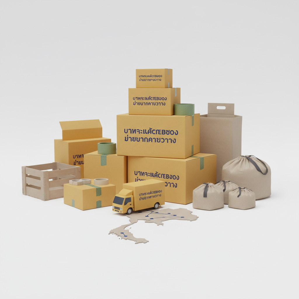 บริการแพ็คเก็บของ ย้ายบ้านครบวงจร