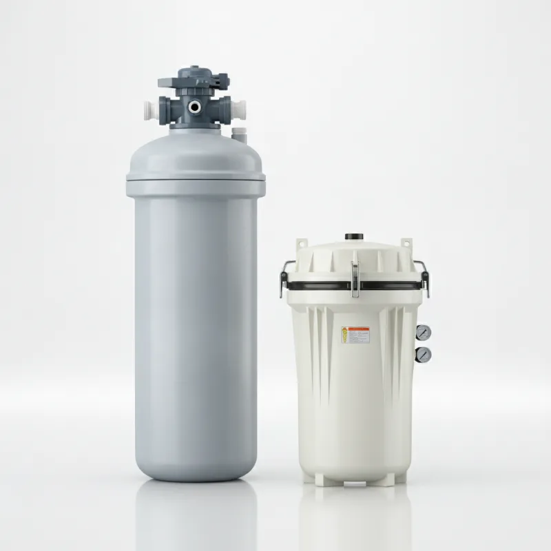 ถังกรองทรายและถังกรองผ้า (Sand & Cartridge Filters)