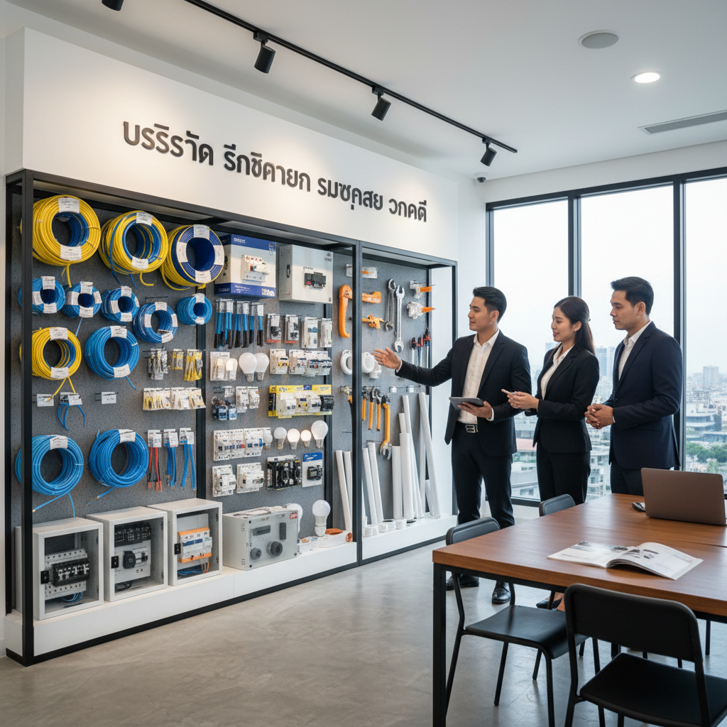 ผู้แทนจำหน่ายอุปกรณ์ไฟฟ้าและเครื่องมือช่างราคาส่ง