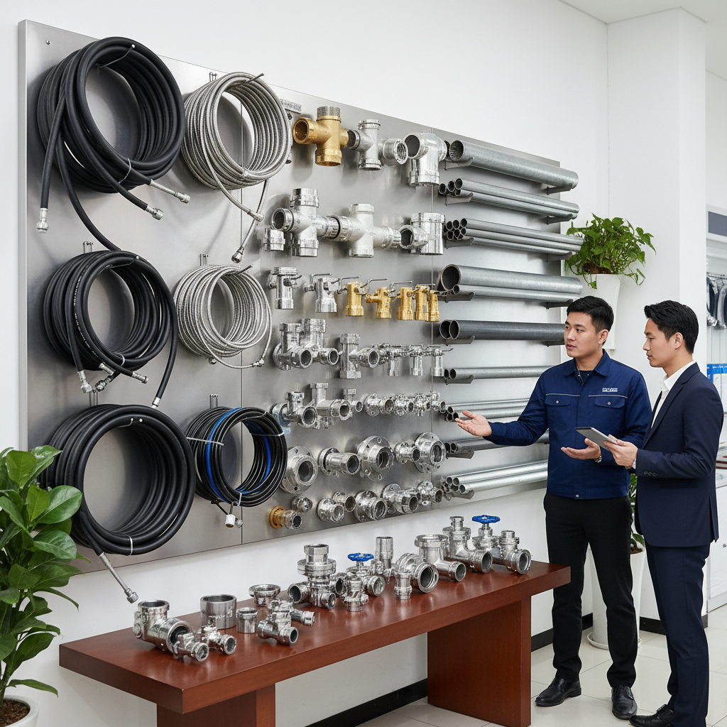 อุปกรณ์ข้อต่อ ท่อ และท่ออ่อน (Pipes, Fittings & Flexible Hoses)