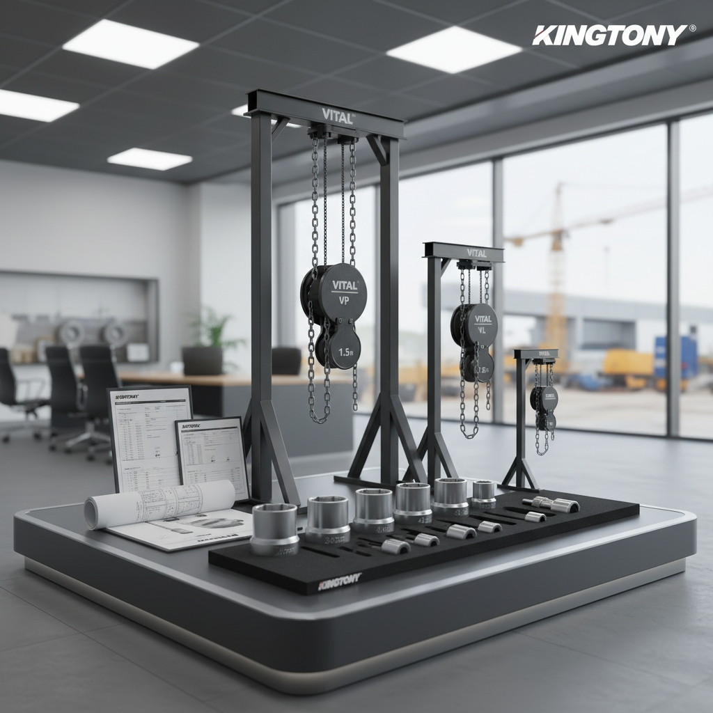 อุปกรณ์ยกและลูกบล็อก KINGTONY / VITAL