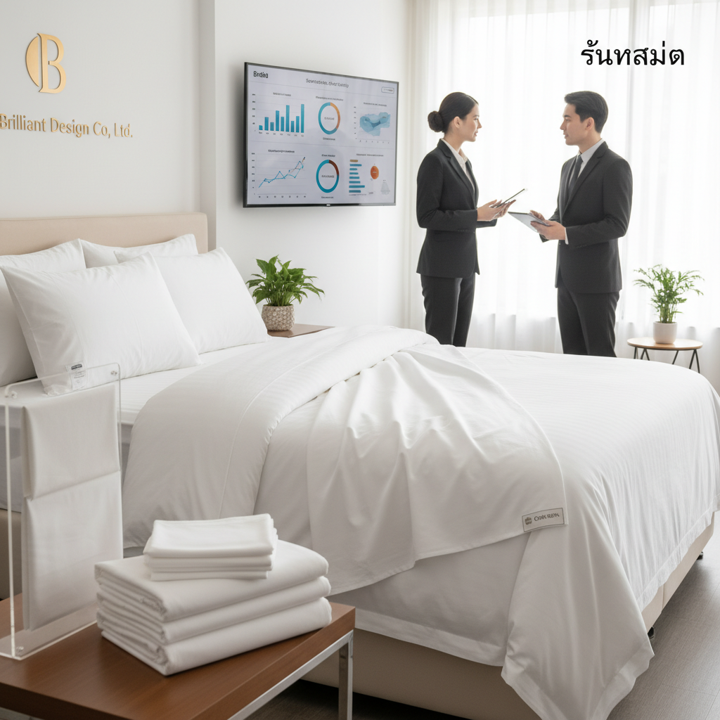 ผ้าปูขาว ผ้าปูโรงแรม ผ้าCottons cottons 100% รุ่นแนะนำ