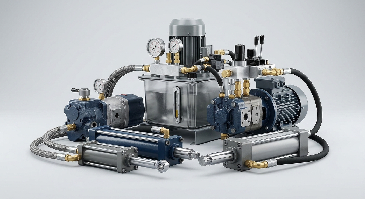 ประกอบกิจการค้า ระบบไฮโดรลิค — สินค้าหลัก