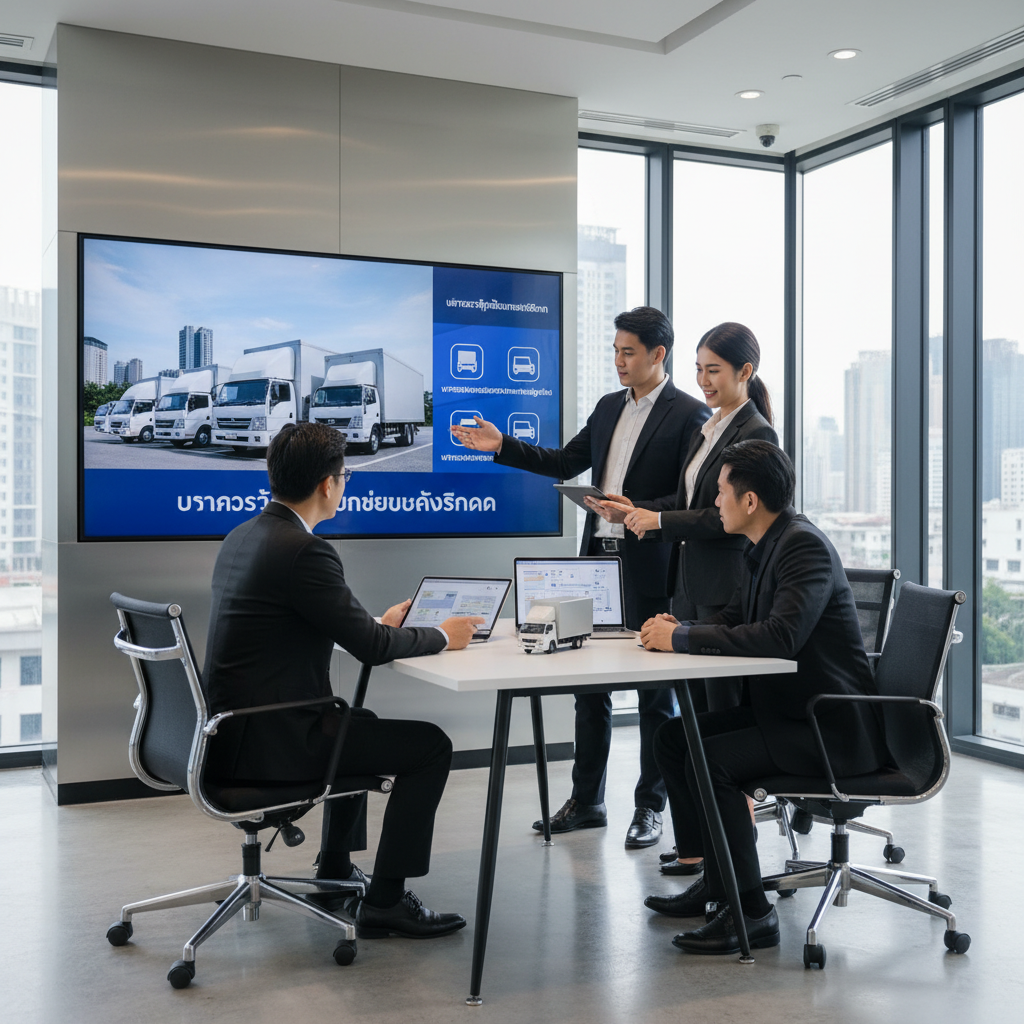 ฝ่ายขายบริการขนส่งและโลจิสติกส์มืออาชีพ