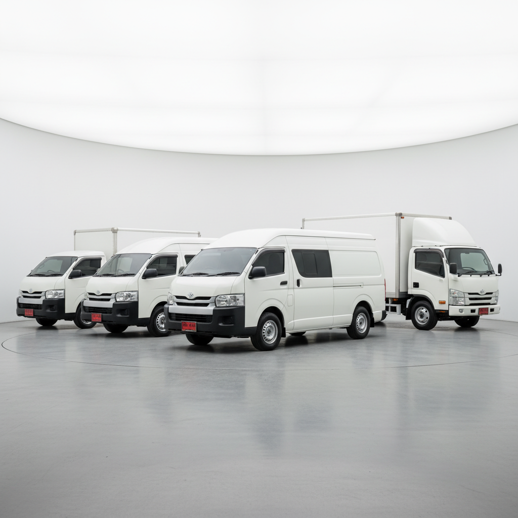 บริการรถตู้ทึบขนย้ายและส่งสินค้า