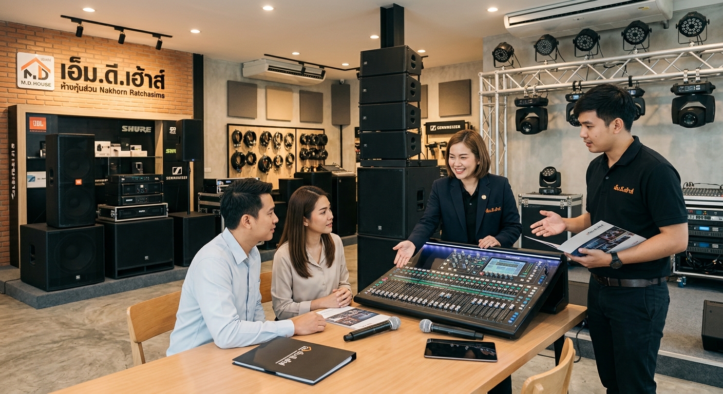 รู้จักทีมขายของเรา ห้างหุ้นส่วนจำกัด เอ็ม.ดี.เฮ้าส์ นครราชสีมา