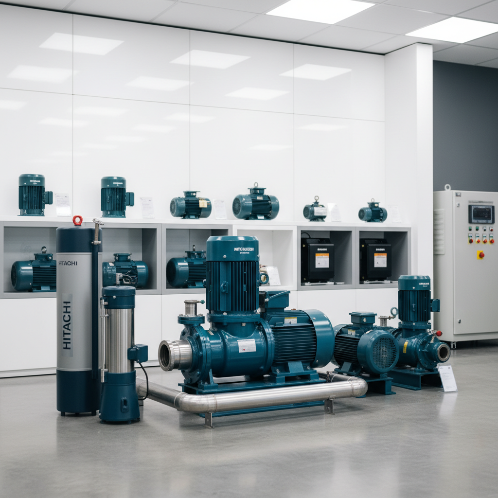 ตัวแทนจำหน่ายปั๊มน้ำและมอเตอร์ไฟฟ้าอุตสาหกรรมชั้นนำ