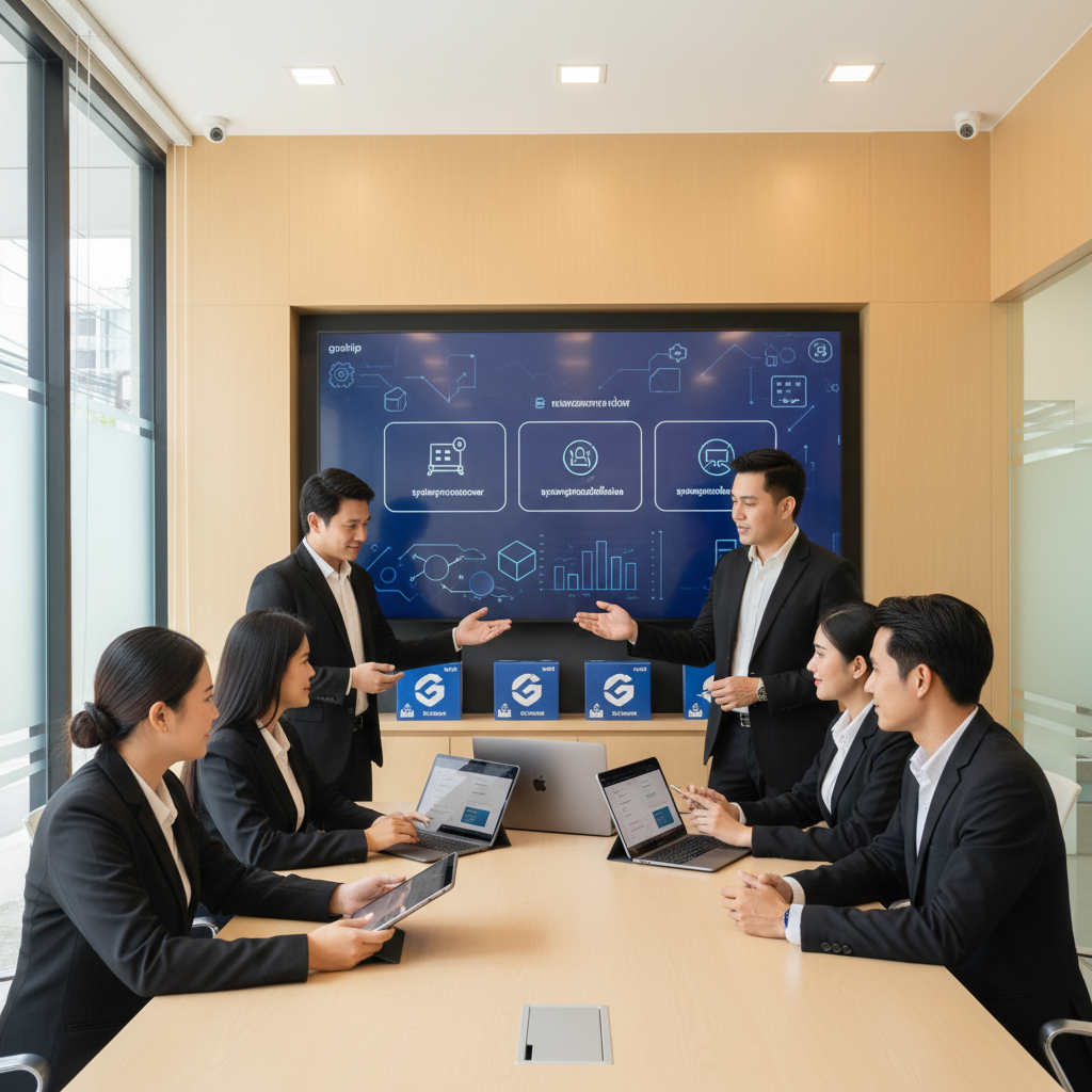 รู้จักทีมขายของเรา บริษัท โกแซส โฮลดิ้ง จำกัด