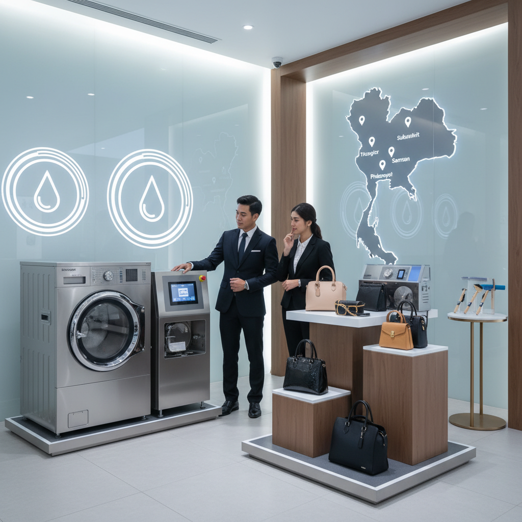 ตัวแทนจำหน่ายบริการซักแห้งและสปากระเป๋าพรีเมียมอย่างเป็นทางการ
