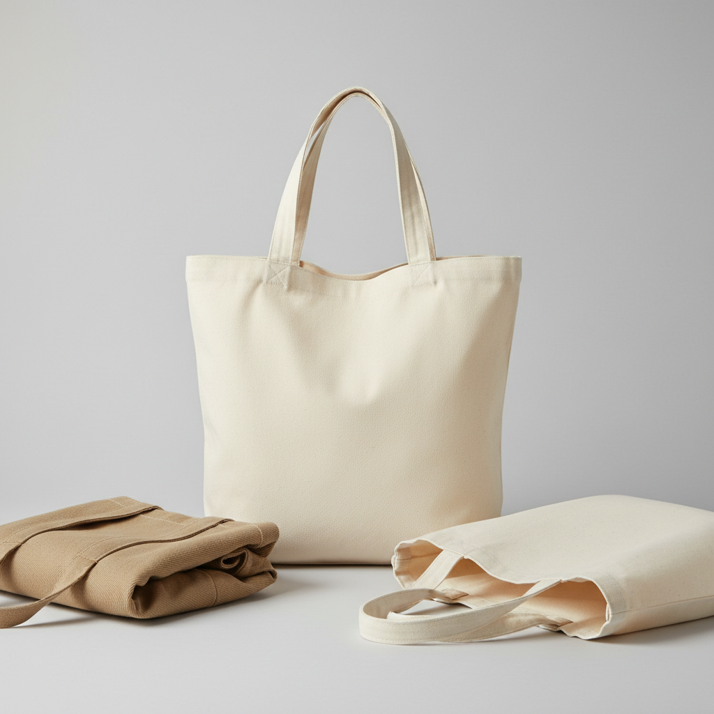 ถุงผ้าแคนวาสและผ้าดิบลายสอง (Canvas & Cotton Twill)
