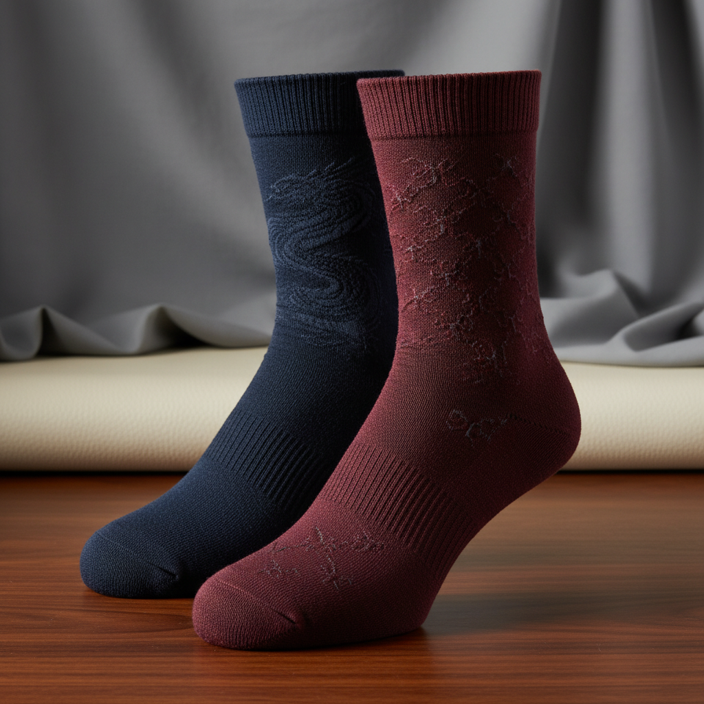 ถุงเท้าทำงานและพรีเมียม (Red Dragon & Pump socks)