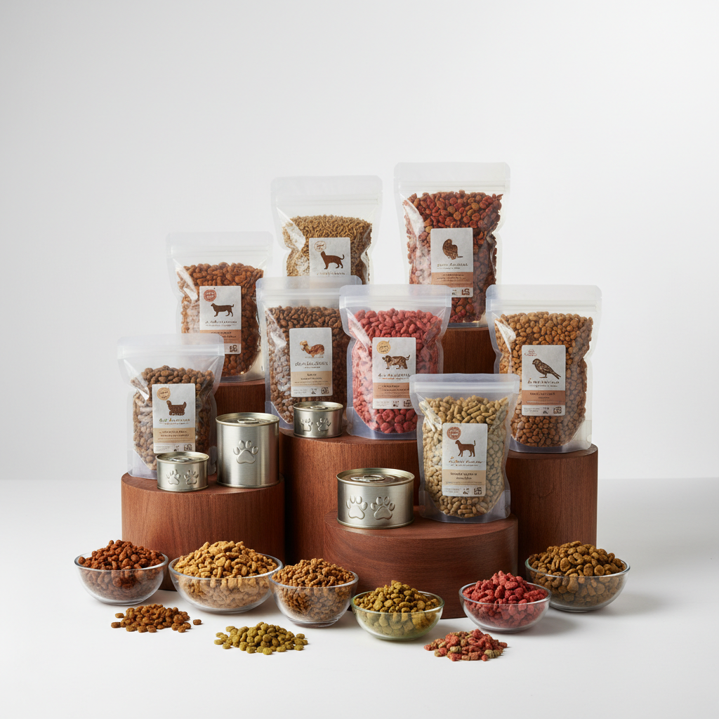 ผลิตอาหารสำเร็จรูปสำหรับสัตว์เลี้ยง — สินค้าหลัก