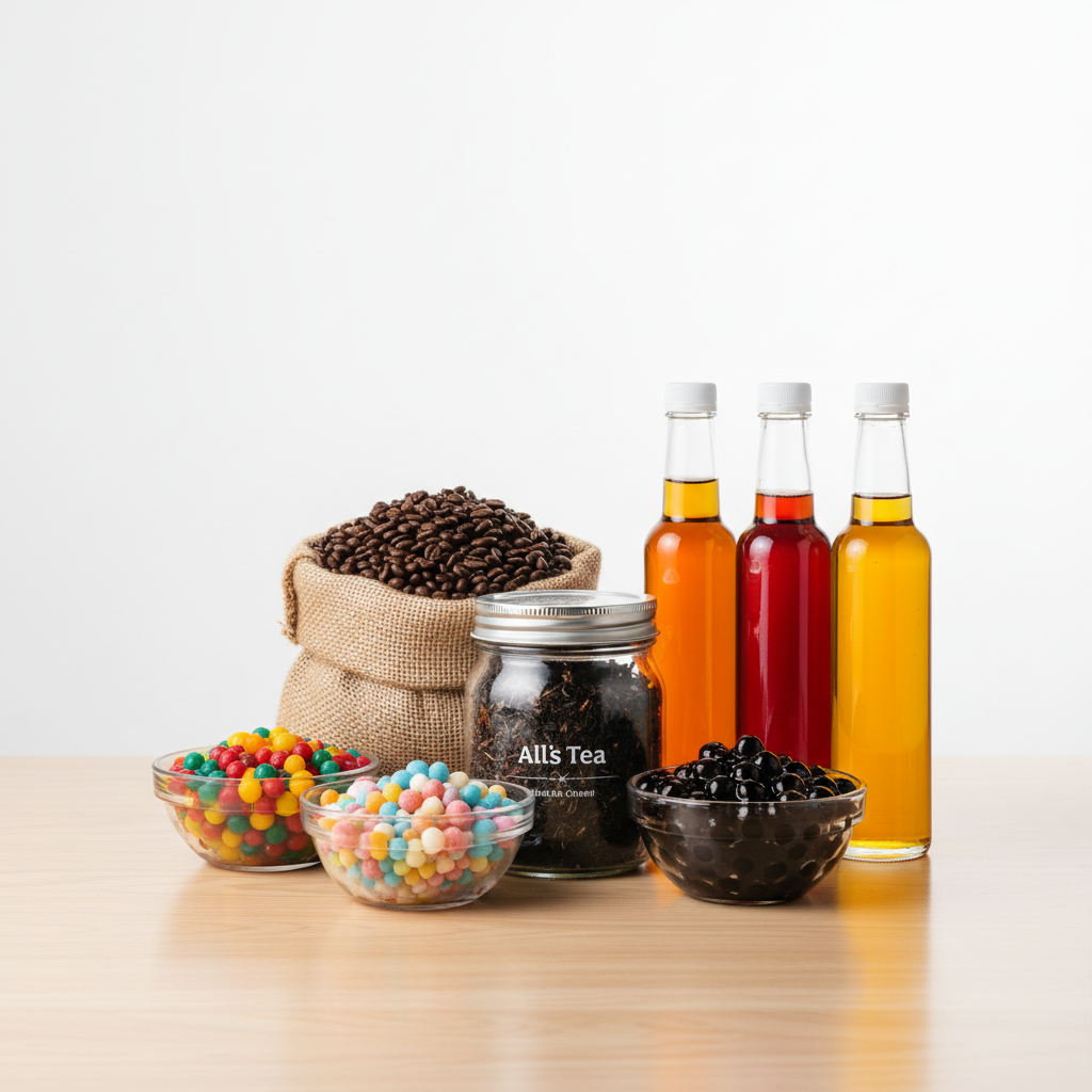 วัตถุดิบชา กาแฟ และส่วนผสมเครื่องดื่ม