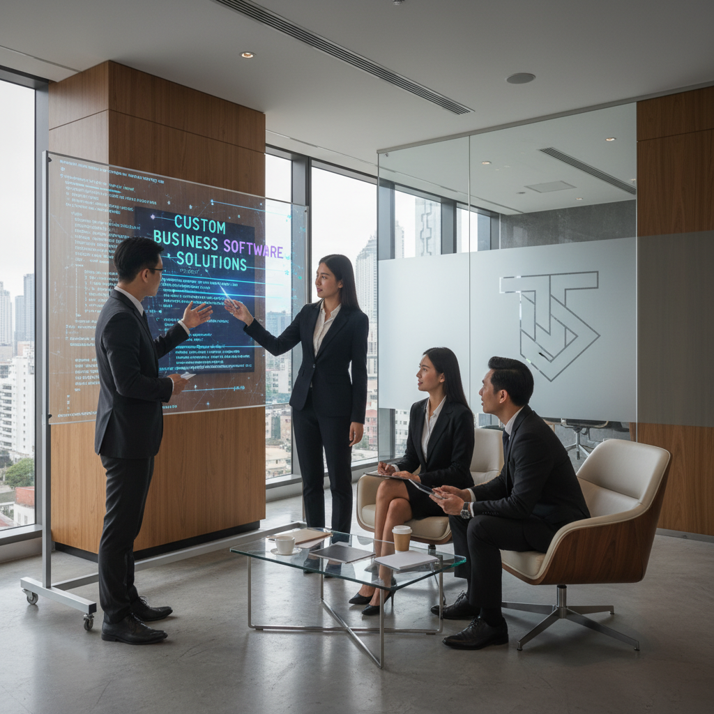 ทีมขายและที่ปรึกษาด้านซอฟต์แวร์โซลูชัน
