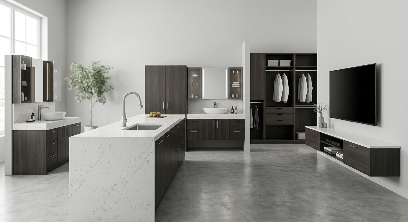 Xiamen Thinkrockstone Import & Export Co., Ltd: Stoniture มุ่งเน้นไปที่การนำเสนอโซลูชันโครงการแบบครบวงจรของผลิตภัณฑ์คุณภาพสูง เช่น ตู้ครัว ตู้อาบน้ำ ตู้วางทีวี ตู้เสื้อผ้า และเคาน์เตอร์ ให้กับโรงแรม อพาร์ตเมนต์ และบ้านส่วนตัว ผลิตภัณฑ์ของเราได้ส่งออกไปยังแคนาดา สหรัฐอเมริกา ฯลฯ — สินค้าหลัก