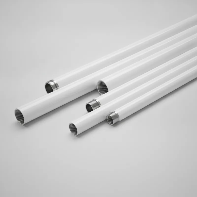 PAT White Steel Conduit
