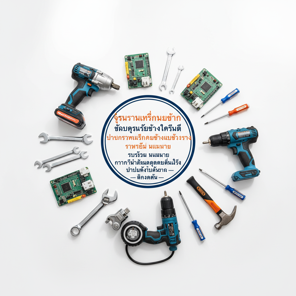ศูนย์รวมเครื่องมือช่าง ขายอุปกรณ์ช่างทุกชนิด บริการซ่อมเครื่องมือช่างแบบซื่อตรง รวดเร็ว และแม่นยำ การันตีว่าสินค้าถูกและดีมีจริง บริการถึงใจแน่นอน — สินค้าหลัก